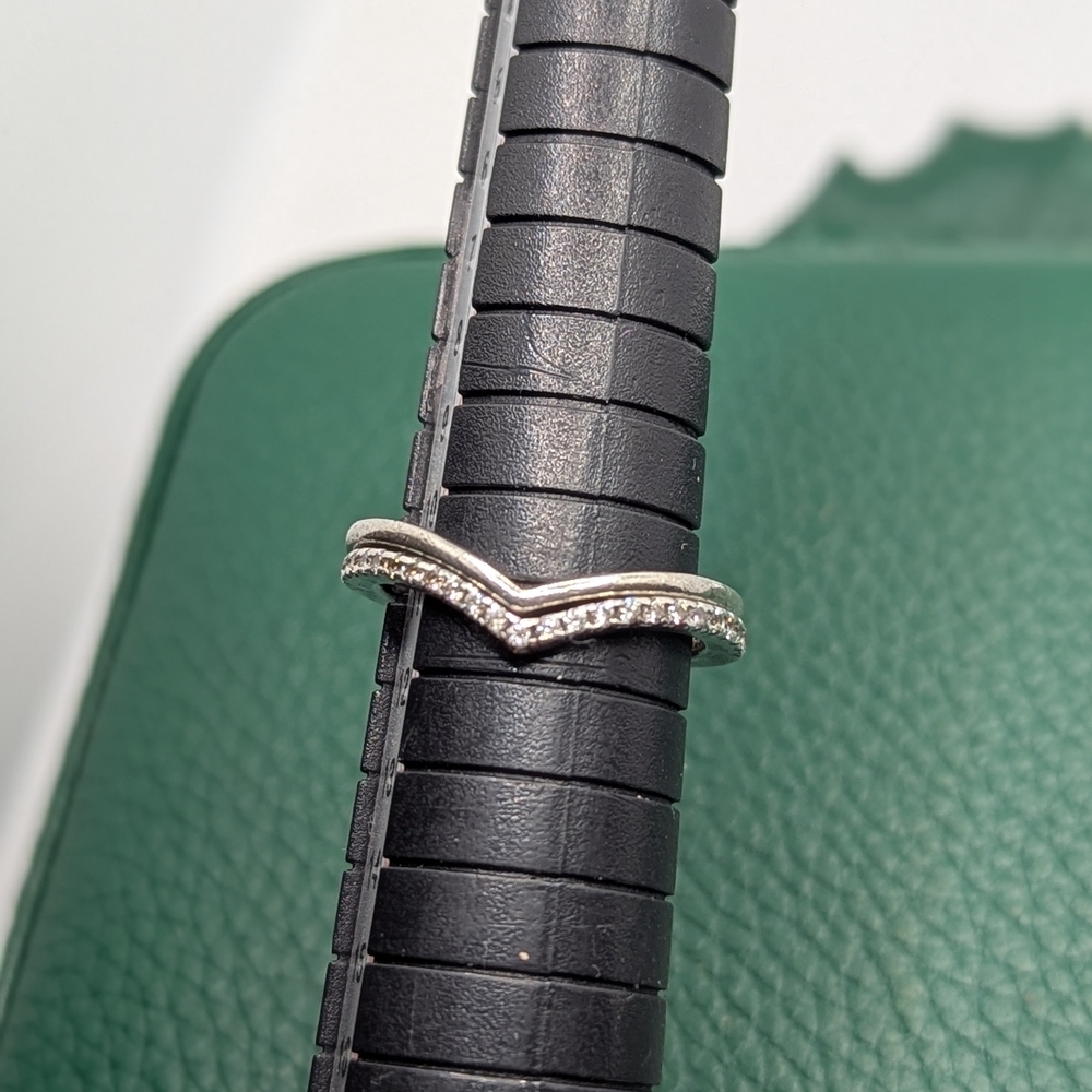 ✨ Authentic Pandora Wishbone Stacking Ring Set ✨ - Picture 1 of 8